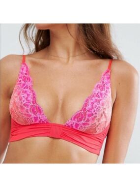 NWOT Free People fools gold lace bra Size 34B